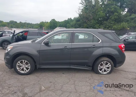 2017 Chevrolet Equinox Ls из США, поврежденный, VIN 2GNFLEEK1H6263973